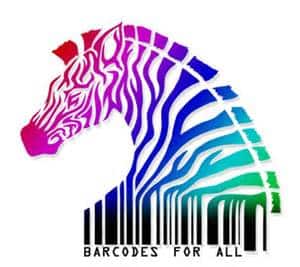 Colour zebra barcode