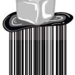 Ice cube barcode