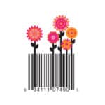 Pink Flowers barcode